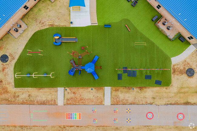 Grove Valley Elementary School offers playground for children.