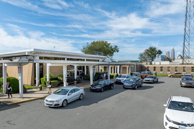 The impressive Amtrak train makes a stop in Tryon Hills for those that seek adventure.