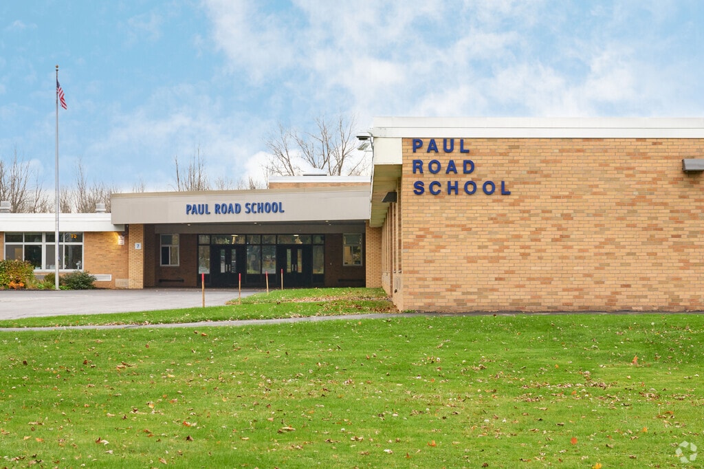 Paul Road School serves 407 students in grades Kindergarten-5.