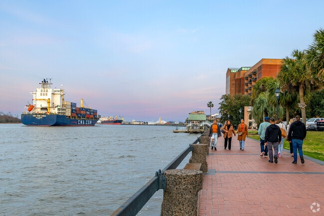 Eastside is about a 20-minute drive from Savannah’s historic district.