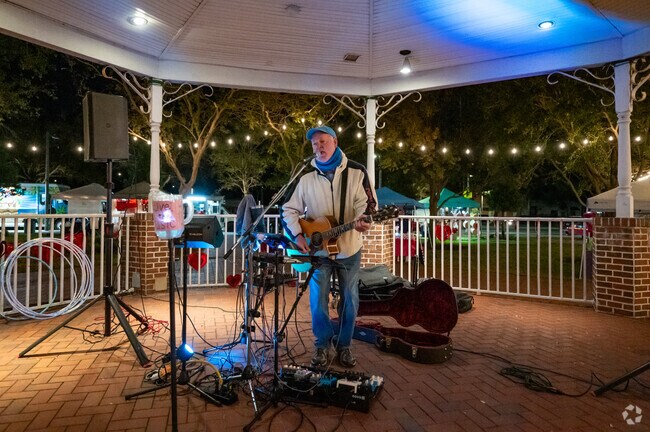 Live music caps event at the Largo Evening Market at Ulmer Park in Palm Hill.