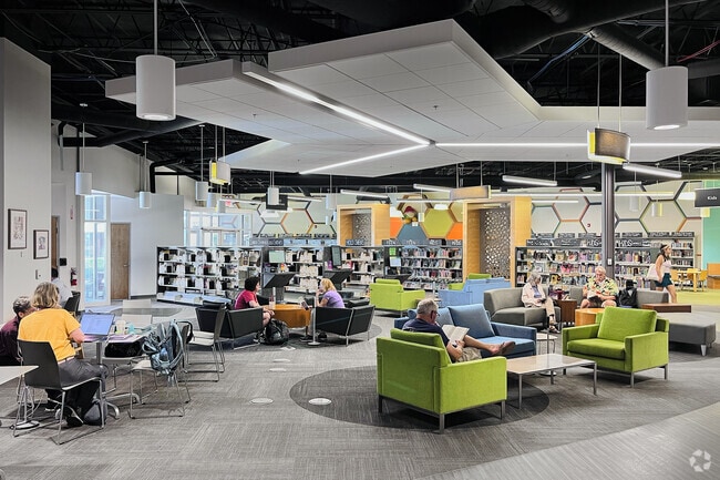 The Westgate branch of Ann Arbor's Public Library is a fantastic amenity just outside Eberwhite.