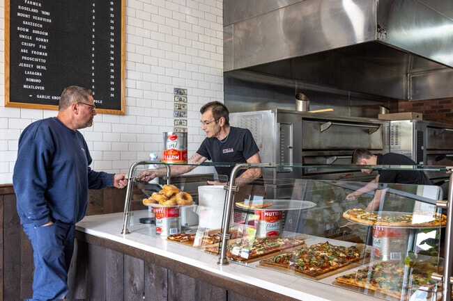 Roseland hosts some culinary gems, such as Stella, a wildly popular pizzeria and restaurant.