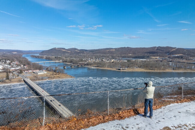 Across the Susquehanna River, Sunbury residents can take in breathtaking panoramic scenes at Shikellamy State Park.
