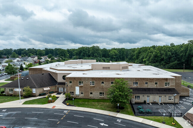Mcguffey Elementary and Middle School serves many of the surrounding neighborhoods.