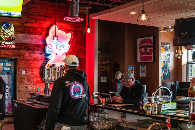 Enjoy an evening of drinks and great eats at Frank's Lounge in Centennial.