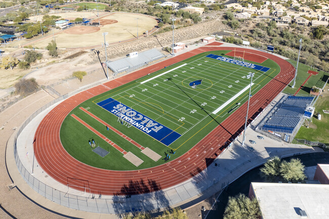 Fountain Hills High School is home of the Falcons.