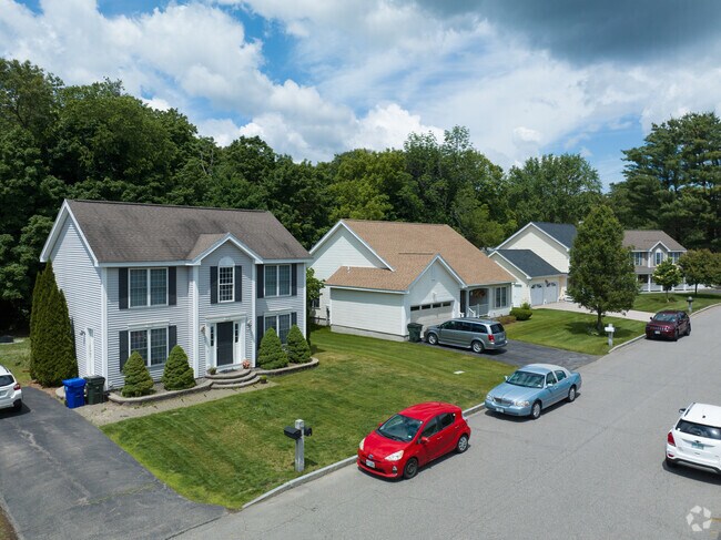There are newer home developments in the Mast Road neighborhood.