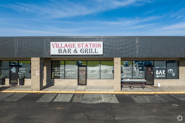 Grab happy hour over at Village Station Bar & Grill.