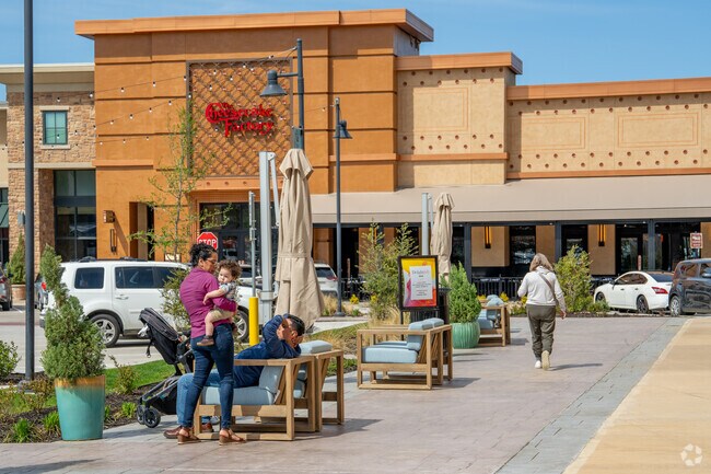 The Shops at Highland Village is where residents of Copper Canyon go for a day of shopping.