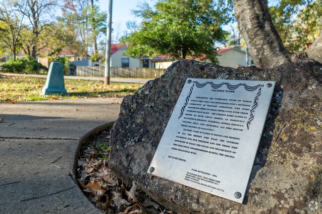 Victory Circle Park sits in the middle of Sunnymede.