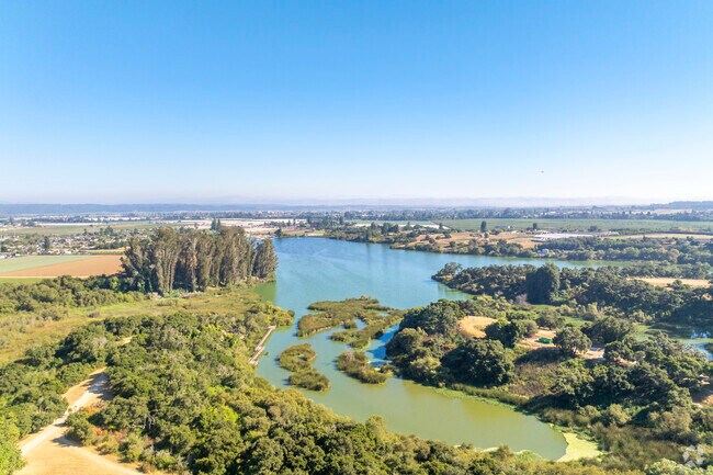 Pinto Lake County Park is a popular place to cool off in the summer.