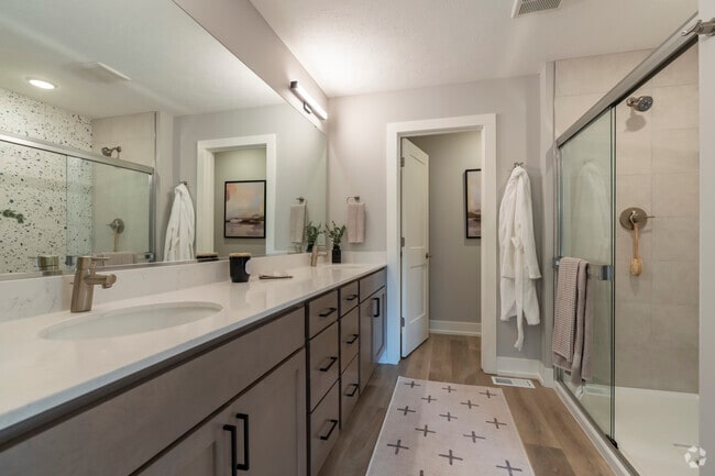 3BR, 2.5BA - 1,789SF - Duplex - Bathroom 1