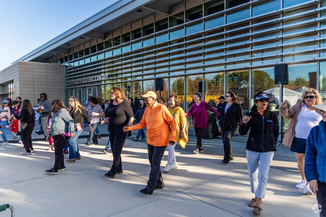 Downtown Fremont Street Eats featuring DJ spinning music, line dancing, weekly prize drawings.