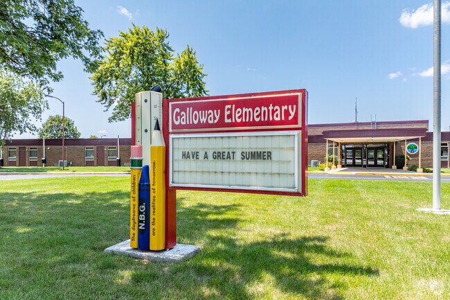 Galloway Elementary School scores a B on Niche.