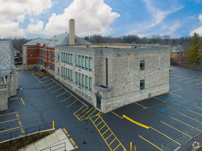 There is plenty of parking space available.