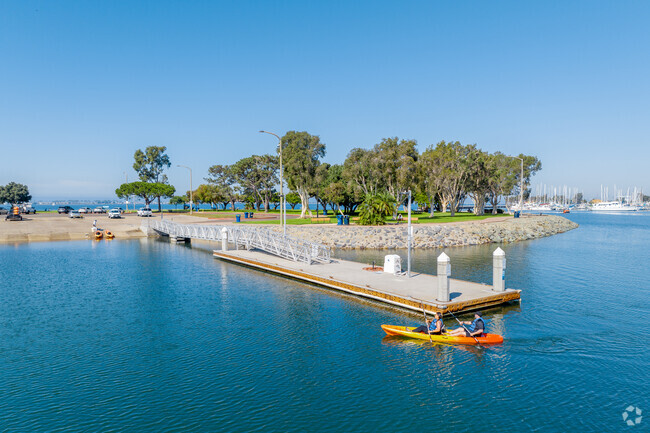 Chula Vista Bayfront Park provides water access for Castle Park residents.