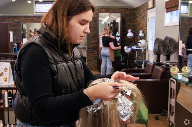 Professional stylists at Fringe Salon in Fayetteville can take care of all your hair care needs.