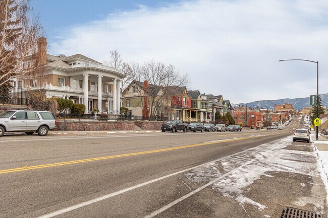 The sheer variety of home styles found in the West Park Street neighborhood is amazing.