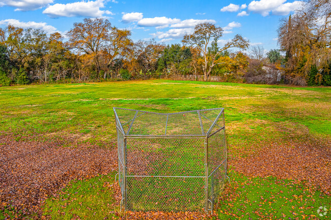 Students of Mcclellan High (Continuation) School love to practice baseball on the field.