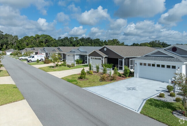 Village of Fenney has several types of homes including custom contemporary and patio villas.
