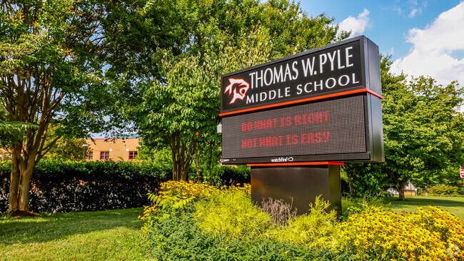 Unlocking a world of knowledge at Thomas W. Pyle Middle School in Bethesda.