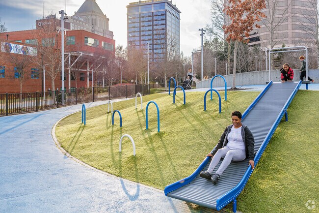 Lebauer Park brings playground fun just minutes from Summit Hills.