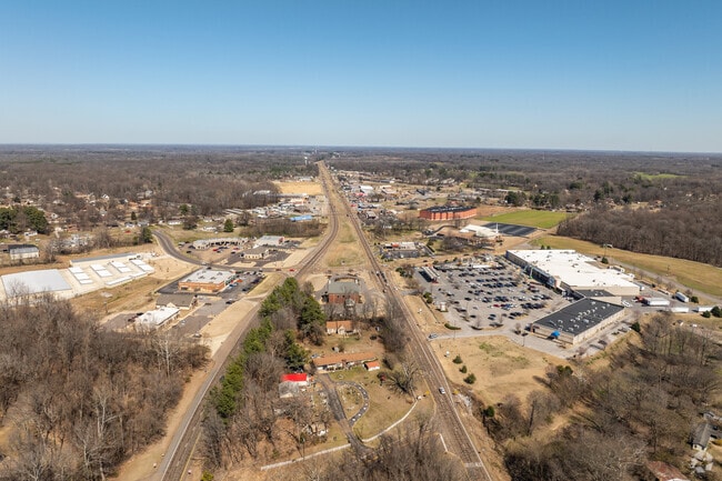 Atoka is located along Highway 51 inbetween Millington and Covington.