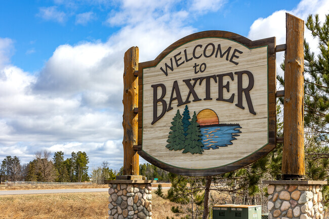 The city of Baxter is a gateway to northern Minnesota with ample lakes and pine forests.