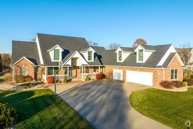 Homes built in the last twenty years often feature larger layouts and multiple garages.