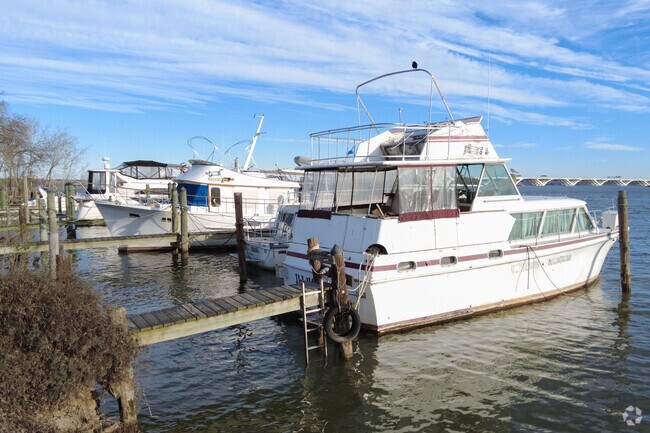 Residents of Belle Haven enjoy taking their boats out when the weather is nice.