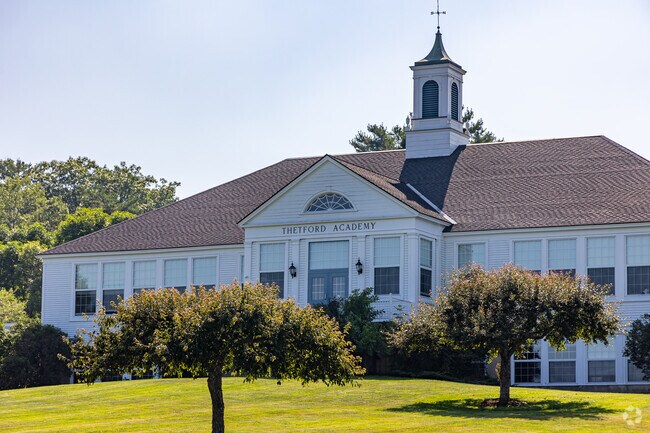Students living in Thetford attend Thetford Academy for their academic career.