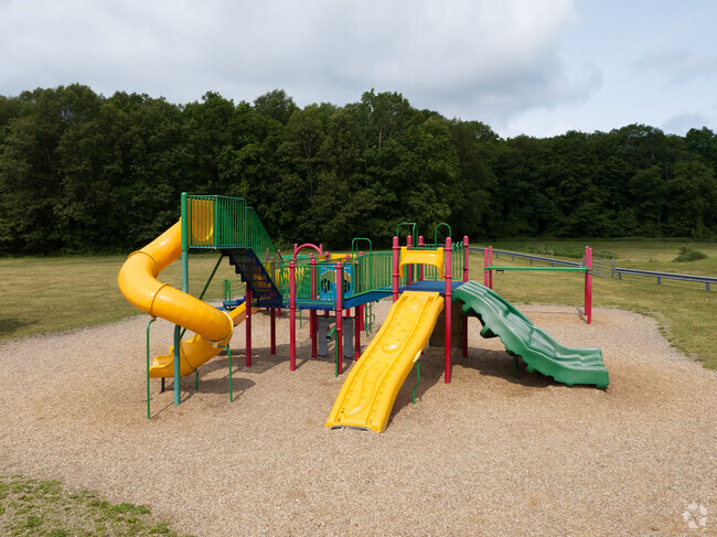 A playground set is vital to children's outdoor activity.