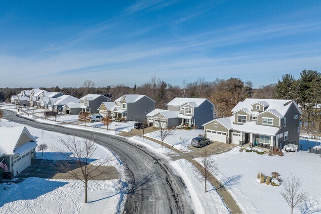 Anoka has new housing developments in the north end of town.