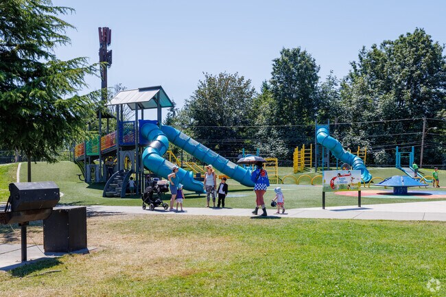 West Fenwick Park can be a fun place to take the little ones for playground action.