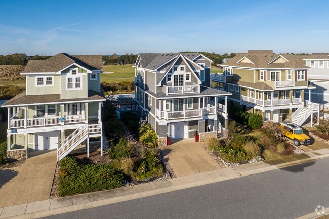 Spacious, colorful homes make Corolla a winning destination.