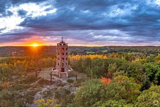 Enger Tower is a popular place to watch the sunsets in Duluth Heights.