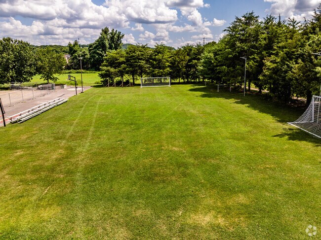 the sports field of New Hope Academy in Downtown Franklin.