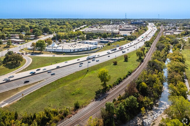 North Overland Park Hills has easy access to several hi-ways.