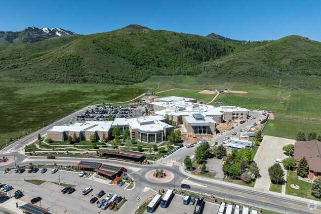 Ecker Middle School has a gorgeous campus in Park City.