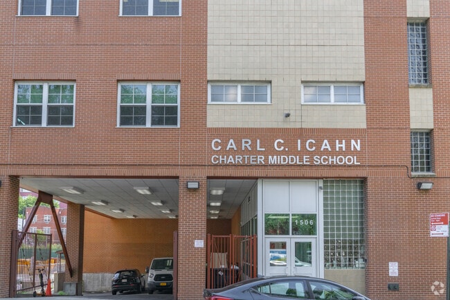 Icahn Charter School 1 provides education in the neighborhood of 
Claremont