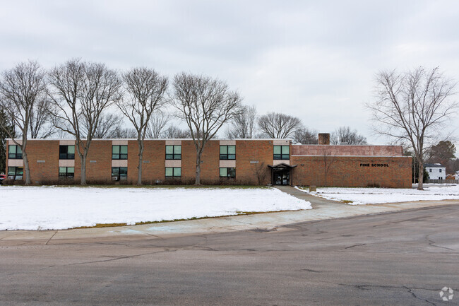 Pine Intermediate School hums with potential, where minds ignite.