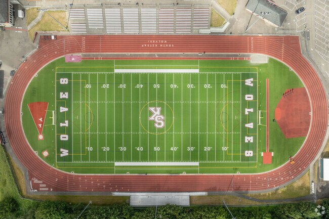 Watch the Wolves Play at South Kitsap High School near Olalla.