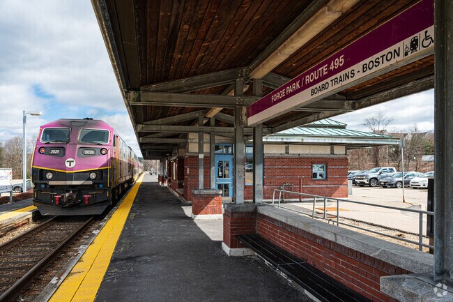 Millville residents can hop on the Franklin commuter rail line for a convenient and stress-free commute into Boston.