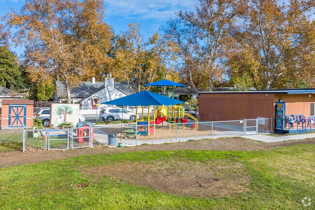 Your kids will never want to leave the playground at Beamer Elementary School.
