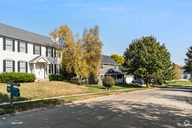 Foxcroft's charming homes and quiet streets provide the perfect setting for family living.