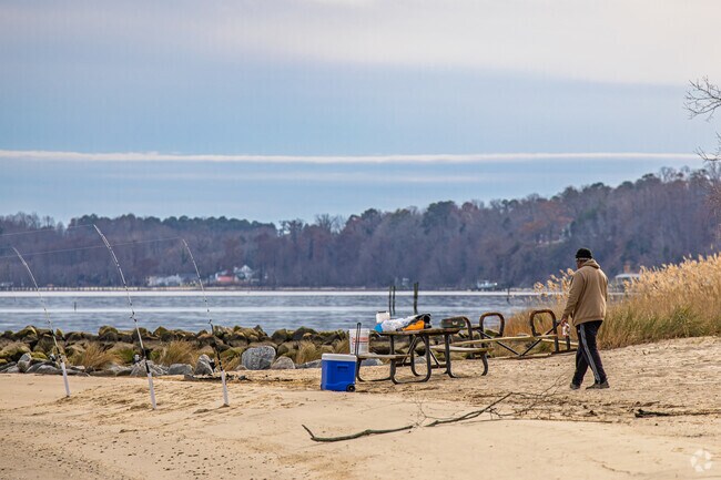 Fishers and beachgoers can enjoy Rushmere's Tyler Beach.