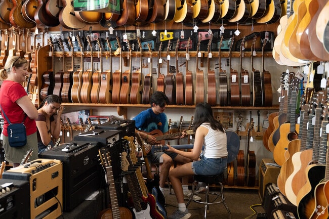 Ithaca Guitar Works near Forest Home originally opened in 1969.