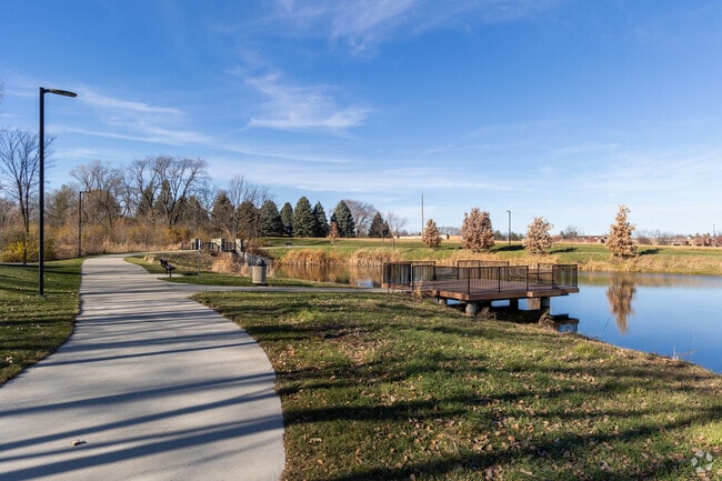 Greenwood Hills park boasts a fishing pier and trails in the middle of Southwest Johnston.