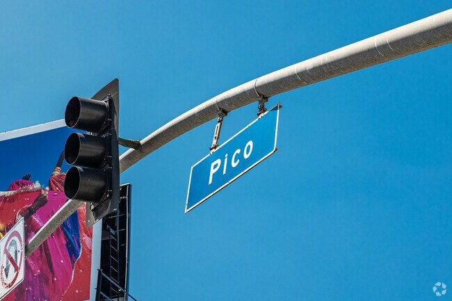 Pico Blvd is a major strip of dining and shopping in Rancho Park.